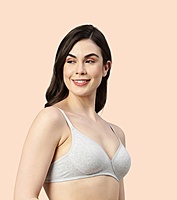 Enamor Supima Cotton Women's Plunge Lift Everyday T-Shirt Bra A039