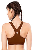 AMANTE Energize Medium Impact Round Neck Sports Bra 98701