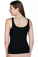 AMANTE Broad Straps Body Hugging Modal Vest 77101