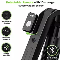 UltraProlink UM1279 - Snap-Z Aura Tripod with Dual Phone Holder & Face Tracking