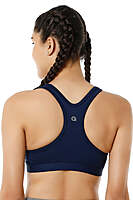 AMANTE Energize Medium Impact Round Neck Sports Bra 98701