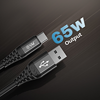 EVM SFC-03 USB A to USB C Cable  - Black