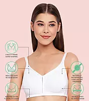 Enamor Innovations Fabcool Full Support Everyday Full Figure Bra AB75