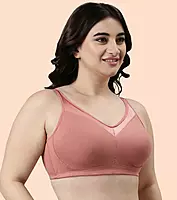 Enamor Full Support Super Lift Women's Cotton Everyday Minimizer Bra A112