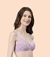 Enamor Supima Cotton Women's Plunge Lift Everyday T-Shirt Bra A039