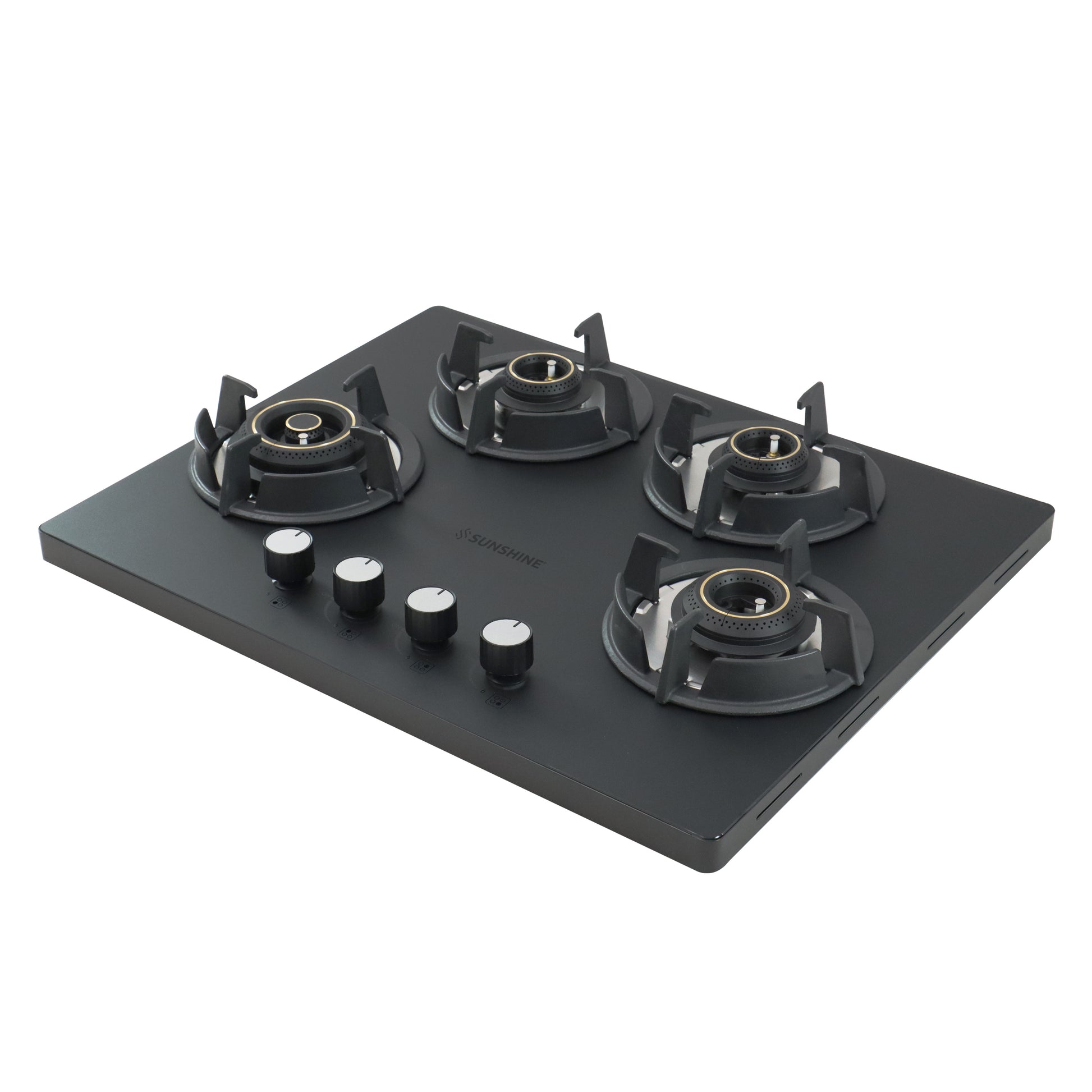 Carnival Plus 4 Burner Matt Finish Super Slim Tablet Hob Top 654 Burner Auto Ignition