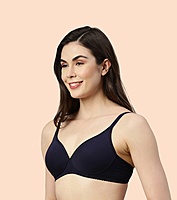 Enamor Supima Cotton Women's Plunge Lift Everyday T-Shirt Bra A039