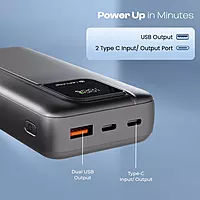 Bravo AXM-023 27000mAh 65W Laptop Power Bank – Type-C PD | USB Output | Fast Charge