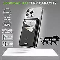 UltraProlink UM1128 - Juice-Up Swipe Magnetic Powerbank with Wallet (Black)