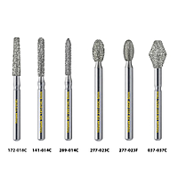 TriHawk Tooth Preparation FG Diamond Bur Set 10 Pieces