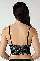 AMANTE Femme Lace Padded Non-Wired Demi Bra 06001