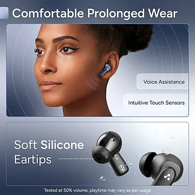 TWS Ambrane Dots Prime Blue