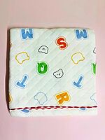 2-Layer Muslin Baby Blanket – 85x85 cm - Red Blossom Comforter 2-Layer Muslin Baby Blanket – 85x85 cm - Red Blossom Comforter