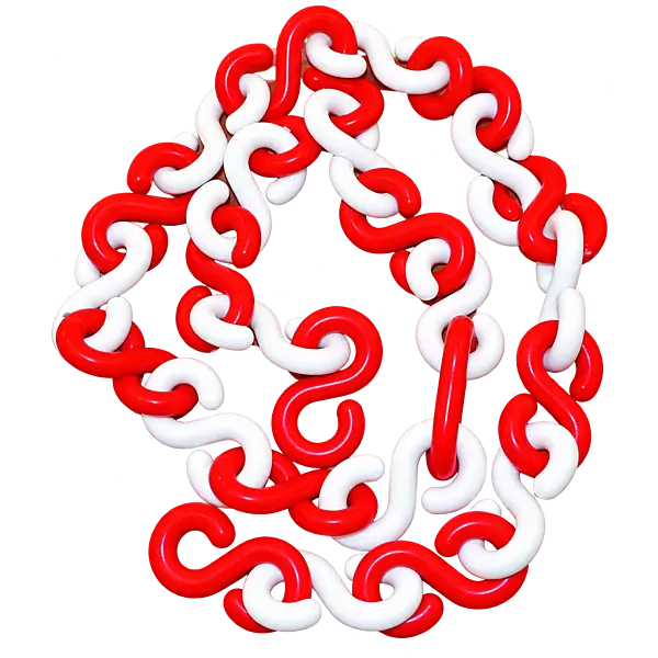 H2-CCC 8MM PLASTIC CONNECTING CHAIN