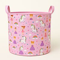 Toy Storage Basket - Unicorn Delight