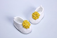 Dahlia Sunshine Baby Booty - White and Yellow