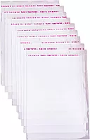 Pack of 100 12x18cm OPP Bags