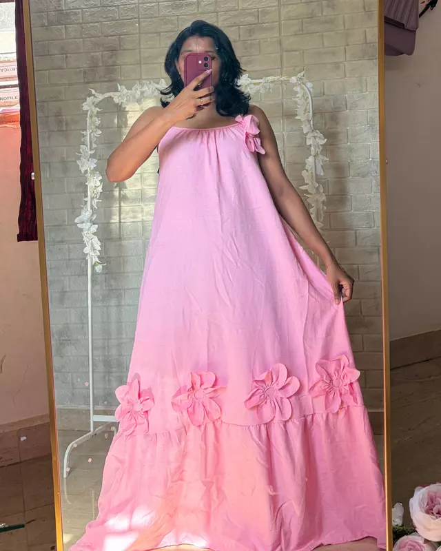 3D Flower Maxi