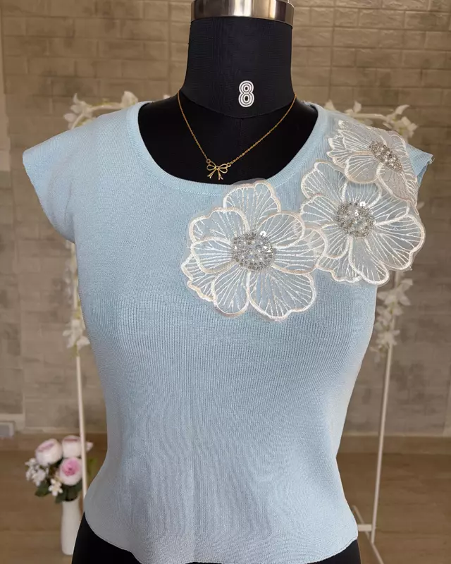 3D Flower Top