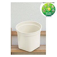 Plastic 3D Pot | 3.5 Inch | Indoor Round Plant Pot