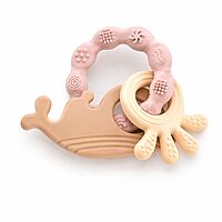 Tiny Tots Multi-Textured Silicone Sensory Teether