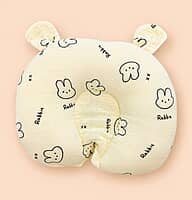 Muslin Bear Baby Pillow - Assorted Designs