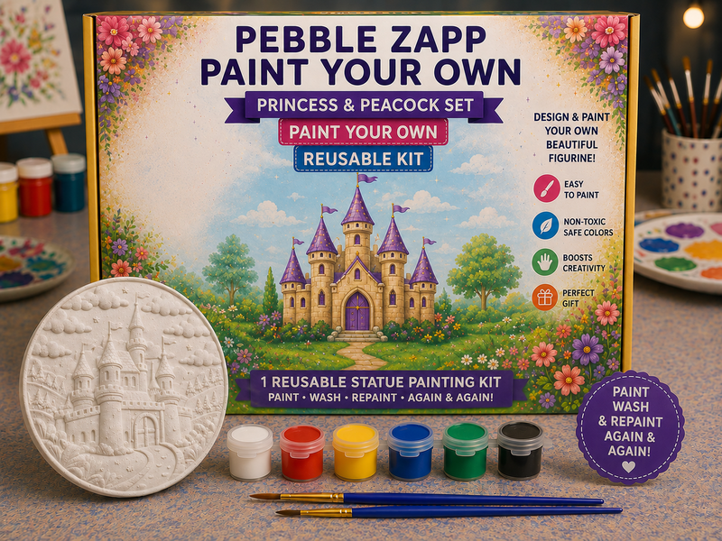 Reusable Disneyland Keepsake Plate DIY Painting Kit – Paint Your Own Magical Keepsake