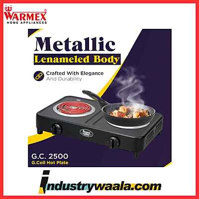 Warmex G C 2500 Hot Plates Fitted with Wire & Plug