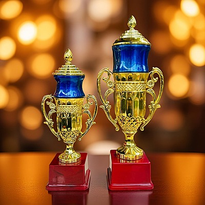 TP-1264M TROPHY 12% 45CM (BLUE)