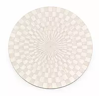 Jolie Engraved Marble Top Coffee Table