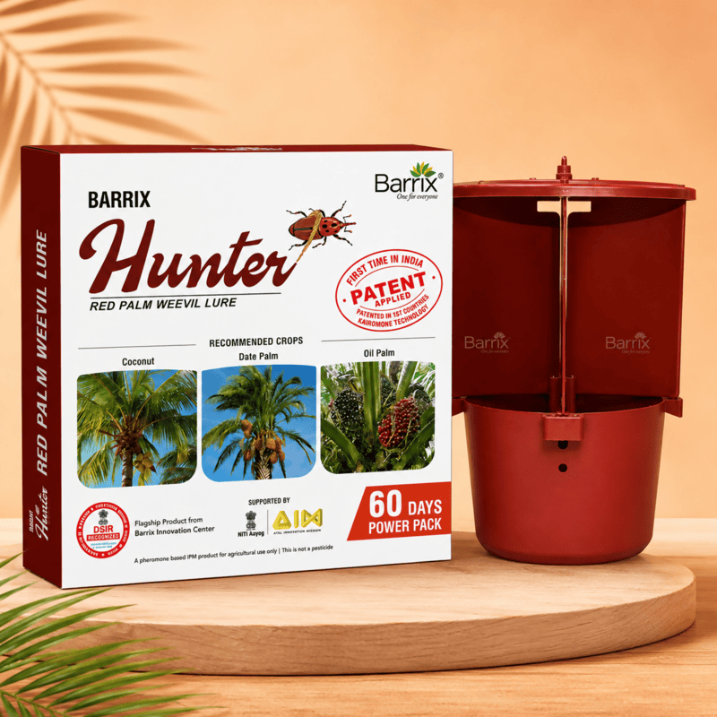 Barrix Hunter Red Palm Trap and Lure | Vetrivel Agro Services