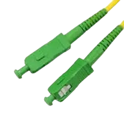 SYROTECH FIBER PATCH CORD SC TO SC 3MTR SX-SC/APC-SC/APC GREEN