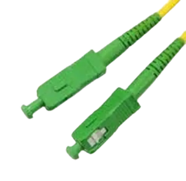 SYROTECH FIBER PATCH CORD SC TO SC 3MTR SX-SC/APC-SC/APC GREEN
