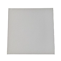 20x20cm Blank White Flat Stretched Board Art Canvas By Janrax