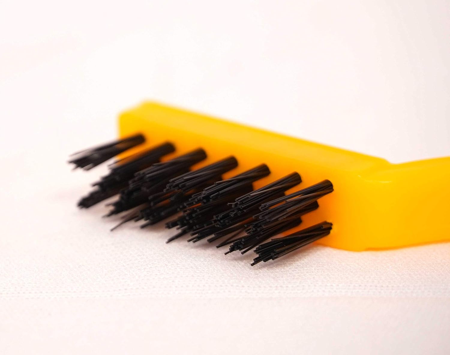 3-Piece Wire Brush Set (Nylon, Brass & Stainless Steel) for Rust, Grout & Stove Cleaning