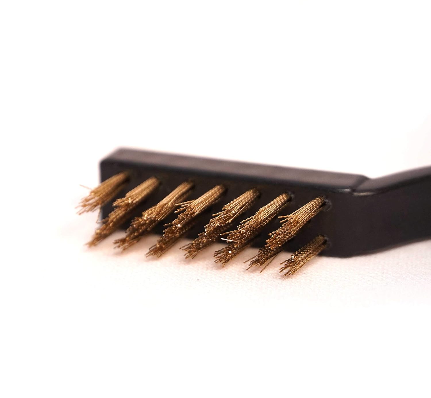 3-Piece Wire Brush Set (Nylon, Brass & Stainless Steel) for Rust, Grout & Stove Cleaning