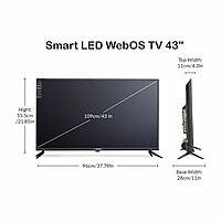 43 inches (Web-Os) OVTV Smart TV with 1 Year Warranty 43 inches (Web-Os) OVTV Smart TV with 1 Year Warranty