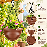 9 inch Hanging Basket Metal Chain