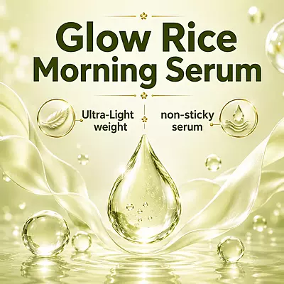 GlowRice Morning Serum