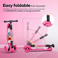 FreeWheel Kick Scooter (Pink)
