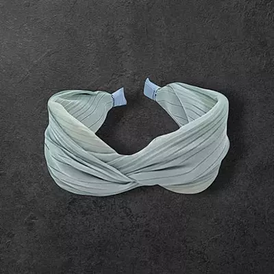 Pleated Twist Headband