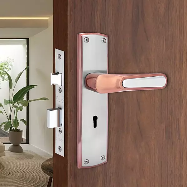 (3207) Palam M/L Set Zinc Nyla Satin Rose Gold