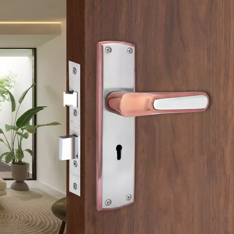 (3207) Palam M/L Set Zinc Nyla Satin Rose Gold