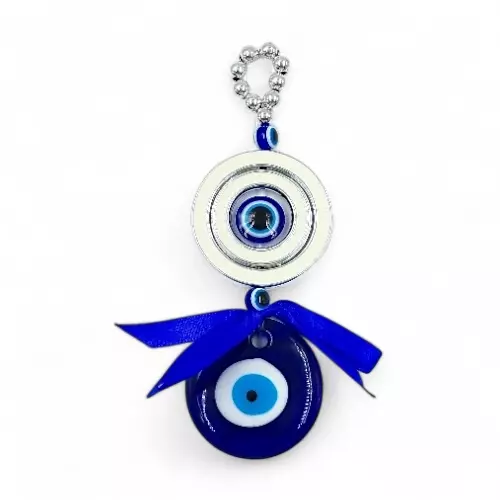 Blue Evil Eye Wall Hanging Ornament