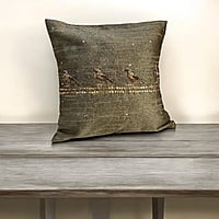 Sparrow Cluster Cushion Cover