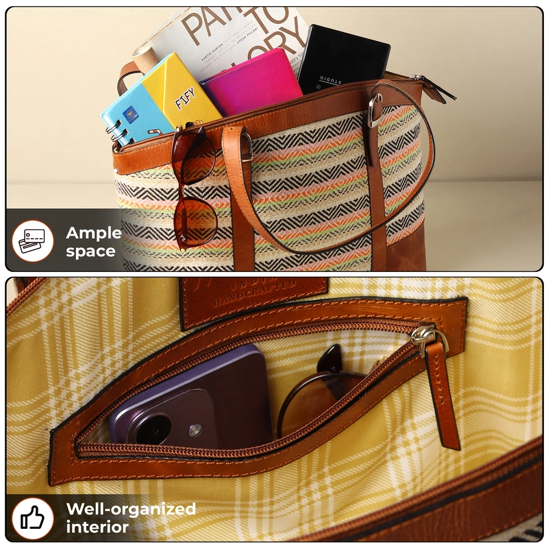 SATCHEL TOSTADO