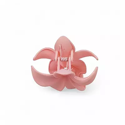 Blush Pink Flower Hair Claw Clip - Jumbo Floral Hair Accessory
