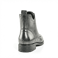 La Madins Black Lace-Up Boots