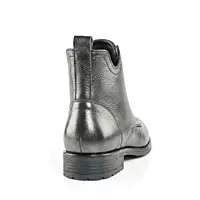 La Madins Black Lace-Up Boots