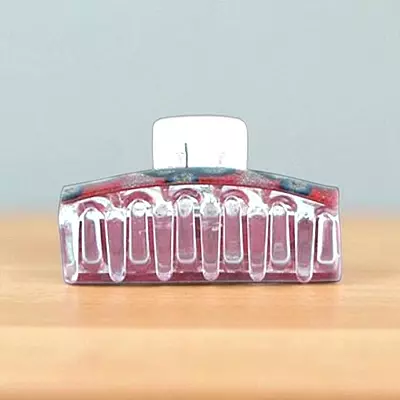 Elegant Printed Hair Claw Clip